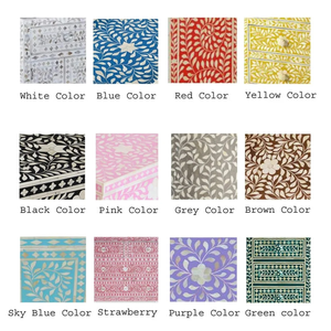 แท่นวางเค้กแบบอินเลย์ทำด้วยมือรูปทรงสี่เหลี่ยมสไตล์อินสตาแกรมทำจากไม้ทรงกลมดีไซน์ดอกไม้สำหรับแม่ไข่มุก - Product Image 6