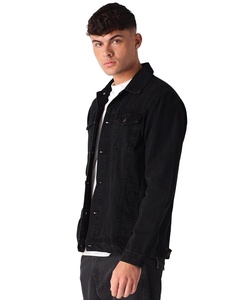 Winter Canvas Denim <b>Jacket</b> Breathable Comfortable Windproof 100% Cotton Casual V-neck Cotton Lining Front Logo Customizable Men - Product Image 3