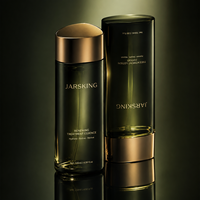 Emballage en verre pour soins de la peau durables, en vrac, flacon de lotion noir dégradé de luxe 100 ml 120 ml, ensemble de pots pour crème pour le visage, fabricant OEM