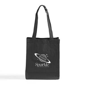 Customized <b>Medium</b> Cotton Tote <b>Bags</b> with Durable Full Gusset & Letter Pattern Daily Use Beach <b>Bags</b> TF210 Model - Product Image 6