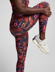 Leggings imprimés floraux colorés taille haute 92% polyester 8% Spandex 230gsm - Product Image 5