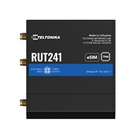 Router Industrial 4G LTE Teltonika RUT241 eSIM, Cat 4, 2x RJ45 100Mb/s