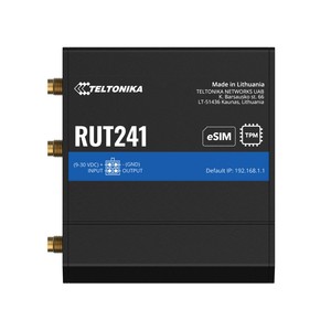 Industrial <b>4G</b> LTE <b>Router</b> Teltonika RUT241 <b>eSIM</b>, Cat 4, 2x RJ45 100Mb/s - Product Image 3