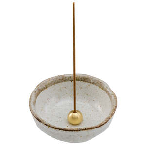 ที่ใส่ธูปไข่มุกสีขาวขนาดเล็ก - Product Image 1
