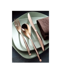 Ensemble de couverts en métal à poignée de designer unique collection élégante parfaite pour les cadeaux lors des mariages anniversaires occasions - Product Image 1