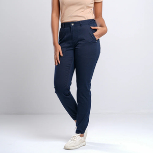 Pantalones de tela vaquera lavados suaves y duraderos de talla XL para mujer, pantalones largos ecológicos, transpirables, antiarrugas, diseño recto - Product Image 6