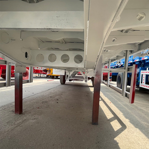 Mejor Precio Huajin Semirremolque de 4 Ejes y 80 Toneladas con Laterales de Malla, Remolque de Carga de Acero Reforzado para Transporte de Carga Pesada - Product Image 6
