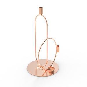 Modern Beautiful Iron Gold & Vintage Taper <b>Holder</b> for Easter Christmas & Wedding Parties Metal Tealight Candle <b>Holder</b> for Events - Product Image 5