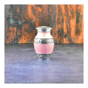 Urne souvenir en métal en forme de nouvelle urne en aluminium de haute qualité pour les cendres adultes gravées urne funéraire - Product Image 2