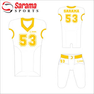 Maillot de Football américain, avec uniformes et logo personnalisé, ensemble offres, nouveau Design, 2022 - Product Image 1