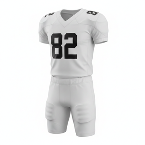 Ensemble de maillot et short de football américain entièrement sublimé personnalisé - Product Image 6