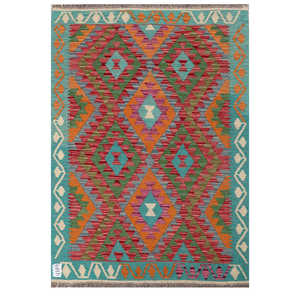 Tapis Imaco Maimana Afghanistan Kilim 143 x 95 cm, tapisserie - Product Image 1