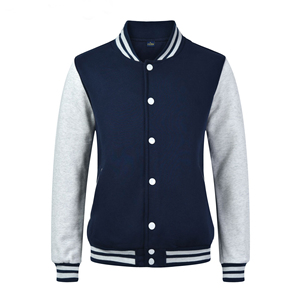 Vente en gros de vêtements pour hommes vestes d'université vierges veste universitaire surdimensionnée 100 polyester veste Letterman à manches en cuir - Product Image 6
