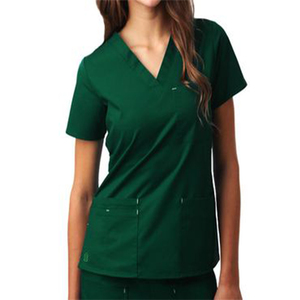 Ensemble d'uniformes d'infirmière unisexe en tissu sergé, personnalisé, OEM, à manches courtes, par sublimation, avec détection d'aiguilles, vente en gros - Product Image 3