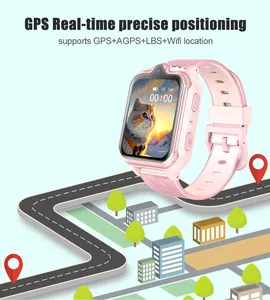 Smartwatch 4G per Bambini con GPS, Chiamate Bidirezionali, Impermeabile IP67, SOS, Doppia Fotocamera, Supporto Android e <span class=keywords><strong>Google</strong></span> <span class=keywords><strong>Play</strong></span> - Product Image 6