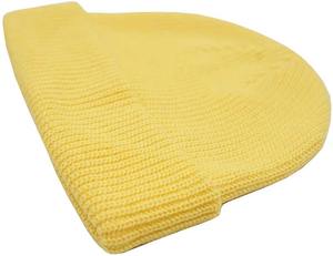 Bonnet en tricot de coton unisexe en gros, bonnet d'hiver chaud à revers, design personnalisable, nœuds, broderie 3D, respirant pour la plage - Product Image 2