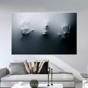 โปสเตอร์ผ้าใบสีเทาสุดพิเศษ: งานศิลปะติดผนังพิมพ์ลายทันสมัยสำหรับเขา,1P: ห่อหุ้มอย่างดี - Product Image 1