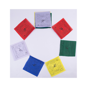 คอลเลกชันล่าสุดพุทธสวดมนต์ธงทิเบตพุทธศาสนาธงสวดมนต์ทำในประเทศเนปาลในราคาที่ดีที่สุด - Product Image 5