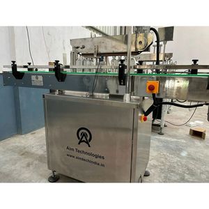 Electric Dual-Sided Sticker <b>Labelling</b> Machine for Beverages Food Chemicals-for Cans Bottles Metal Wood-with Motor Pump PLC - Product Image 1