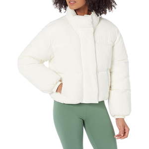 Trending Outdoor Breathable Women's <b>Packable</b> Lightweight Full-Zip Puffer <b>Jacket</b> with Hood Quilted Winter Coat - Product Image 1