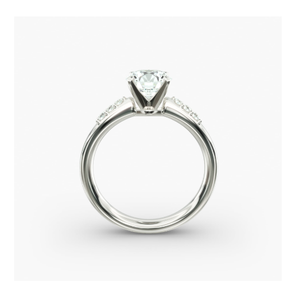 แหวนหมั้นประดับเพชรสไตล์วินเทจ – ดีไซน์เหนือกาลเวลาพร้อมประกายหรูหราและเสน่ห์โรแมนติก - Product Image 1