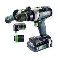 Perceuse-visseuse sans fil Festool TDC 18/4 5.0/4.0 I-Set QUADRIVE