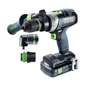 Festool TDC 18/4 5.0/4.0 I-<b>Set</b> QUADRIVE Cordless Drill <b>Driver</b> Power Drills - Product Image 1
