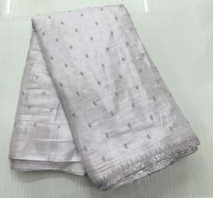 Erose Tissue Border Butti Design work New Fabric tela hermosa más vendida - Product Image 3