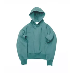 เสื้อฮู้ดผู้ชายแขนยาวแบบลำลองสีล้วนสำหรับฤดูใบไม้ผลิ - Product Image 4