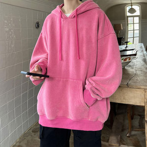 2024 pulls à capuche pour hommes conception personnalisée 100% coton vêtements confortables pour l'hiver motif solide meilleure conception - Product Image 6