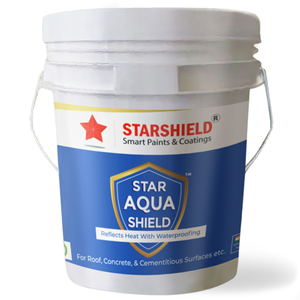 Star Aqua Shield Acrylic Liquid Coating Terrace <b>Waterproofing</b> Without Primer Brush or <b>Spray</b> Application - Product Image 1