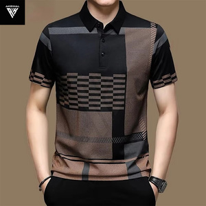 Polo de manga corta deportivo informal personalizado con sublimación para hombre, Camiseta de punto de poliéster 100% de nuevo diseño a la moda, COMPRAR AHORA - Product Image 4