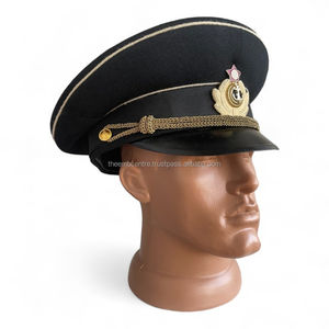 Gorras de Uniforme Personalizadas con Visera Bordada en Dorado, Gorras Personalizadas de Pakistán - Product Image 2