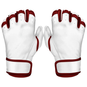 High Quality Lightweight Polyester/Cotton <b>Baseball</b> Batting Gloves Right Hand Breathable Customized Logo Men's Wholesale - Product Image 4