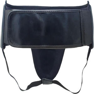 Los más vendidos Fly Boxing Ingle Guard Muay Thai Entrenamiento Cuero Hecho Protección de la ingle Logotipo personalizado Kickboxing Ingle Seguridad - Product Image 4