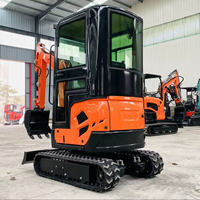 Mini-excavatrice sur chenilles YUMO YM15 PRO 1,4 tonne avec moteur Laidong haute efficacité, garantie 1 an