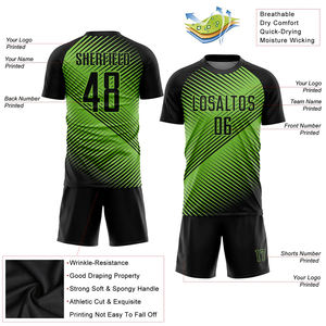 Uniformes de sublimación al por mayor para adultos, 100% poliéster, ropa deportiva, conjuntos de camisetas de fútbol para jóvenes - Product Image 4