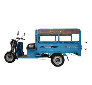 จักรยานสามล้อไฟฟ้าใช้คู่สำหรับขนส่งผู้โดยสารรถสามล้อไฟฟ้าแรงดัน60V ราคาถูก - Product Image 5