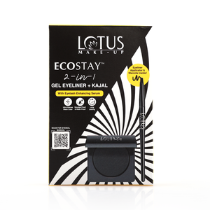โลตัสแต่งหน้า ecostay 2In 1เจลอายไลเนอร์ + Kajal พร้อมเซรั่มเพิ่มขนตา - Product Image 1