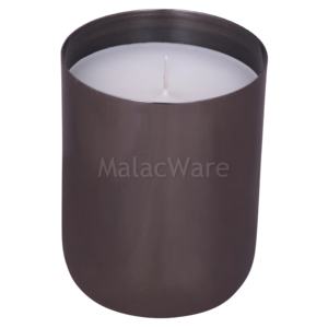 โหลเทียนแฮนด์เมดชุบสีดำขนาดเล็กหรูหราเชิงเทียนเปล่าสำหรับโอกาสคริสต์มาสดีไซน์ใหม่ - Product Image 1