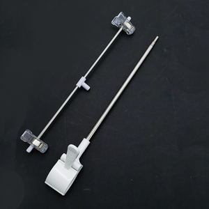 ที่หนีบจับป้ายแบบยืดหดได้กรอบอะลูมิเนียมเป็นมิตรกับสิ่งแวดล้อมสำหรับการจัดแสดงสินค้าส่งเสริมการขาย - Product Image 3