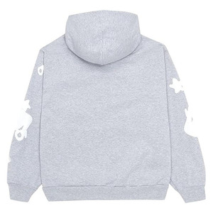 Pull-over à capuche imprimé personnalisé pour hommes 350gsm polaire coton hiver sweat-shirt décontracté OEM Streetwear sweats à capuche - Product Image 6