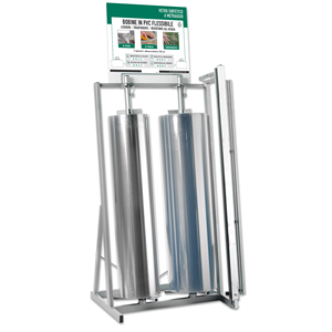 Espositore per Rotoli di Vetro Sintetico 75x50x160 cm H - Product Image 1