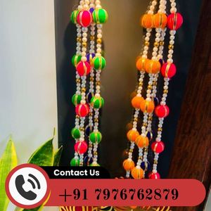 Handmade Multicolor Fabric <b>Wall</b> Hanging Traditional Decor <b>for</b> <b>Home</b> Decoration Weddings and Festive Cultural Celebrations - Product Image 2