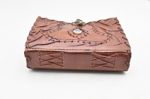 Comprar diario indio de cuero genuino cuaderno diario Hocus Pocus libro de hechizos libro de sombras diario de cuero cuaderno en blanco - Product Image 6