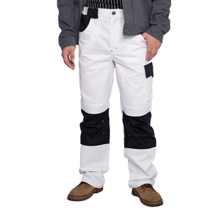 Pantalones de Trabajo de Poliéster Naranja de Alta Visibilidad para Hombre, Certificación CE, Transpirables, con Bolsillos Tipo Cargo, Tipo Uniforme con Detección de Agujas - Product Image 5