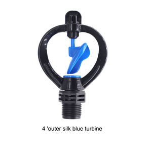 Filo farfalla irrigatore a forma di <span class=keywords><strong>cuore</strong></span> turbina a forma di ventaglio flessibile percorso di spruzzatura per l'agricoltura irrigazione - Product Image 5