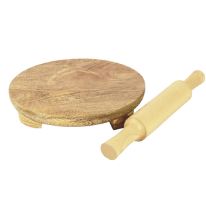 Tablero de rodillo de madera Diseño único Chapati Maker para el hogar Accesorio de cocina Calidad superior más exigente - Product Image 5