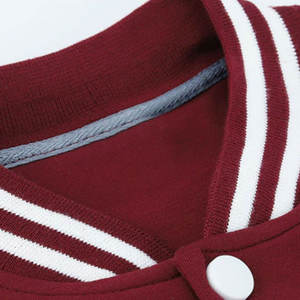 Veste Letterman à col montant pour hommes sur mesure pour l'automne et l'hiver Meilleure qualité Séchage rapide Style High Street - Product Image 6