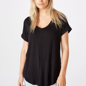 Camisetas de verano personalizadas para mujer, ropa de moda con estampado de dinero, cuello redondo y manga corta. - Product Image 5